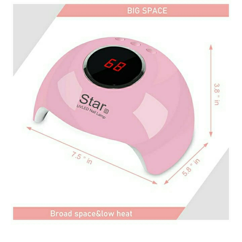2 in 1 LED/UV nail lamp for gel manicures.💅